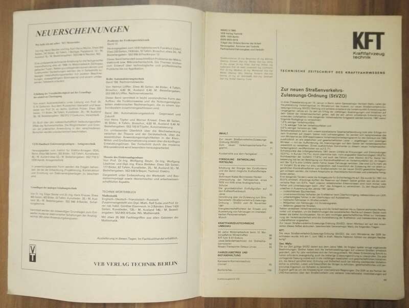 KFT Simson Neue StVO Fahrbericht S 51 Enduro und Korrosionsschutz 1982