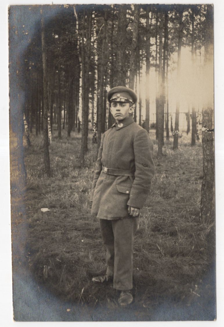 Foto Ak Soldat Kragenspiegel Königsbrück
