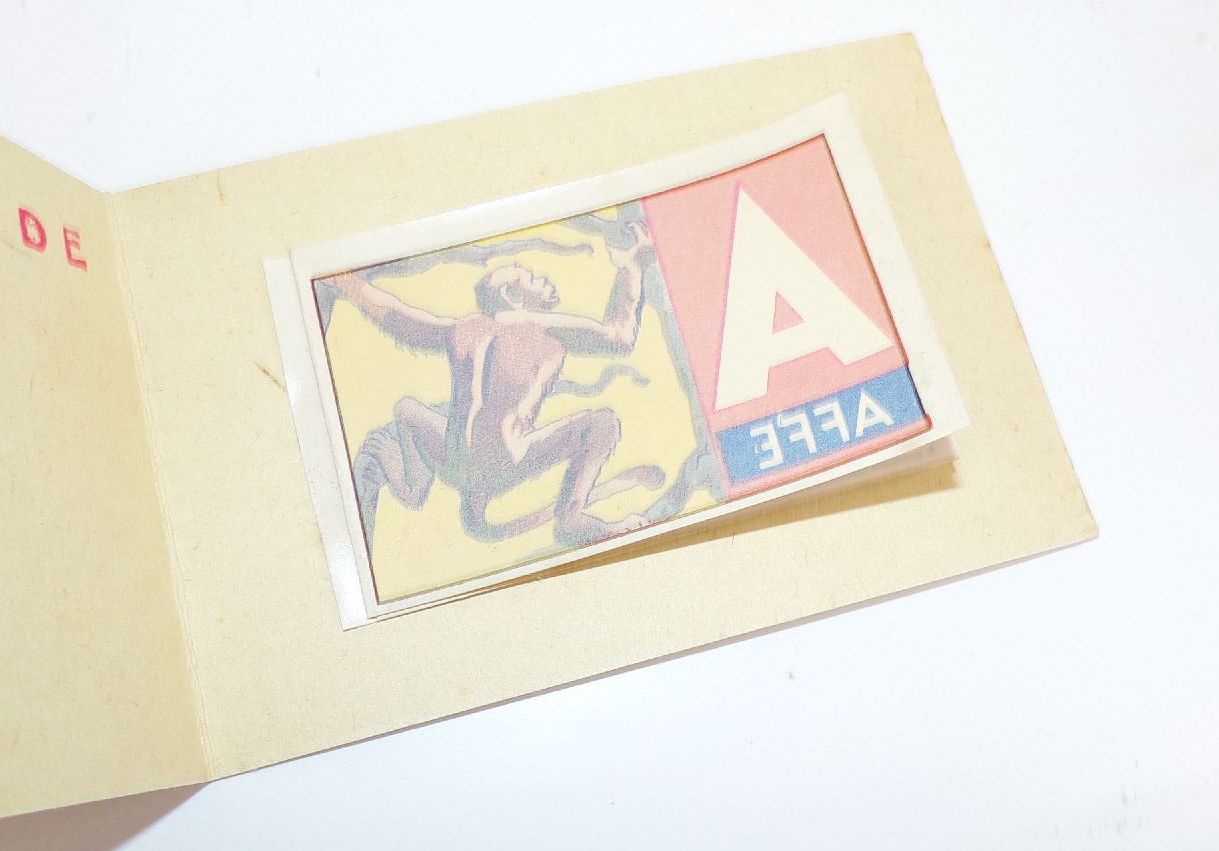 Alte Märchen ABC Abziehbilder Tiere Schiffe Schiebebilder 