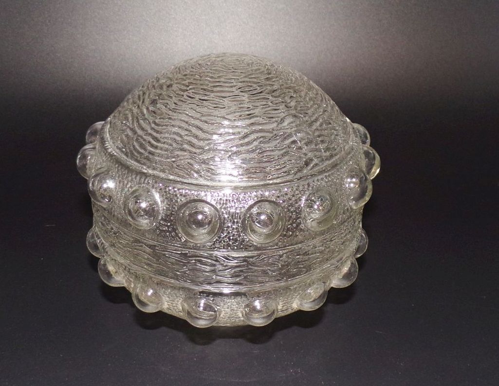 Lampenglas Bubble 4 Stück Pressglas Transparent Ersatzglas Lampenschirm