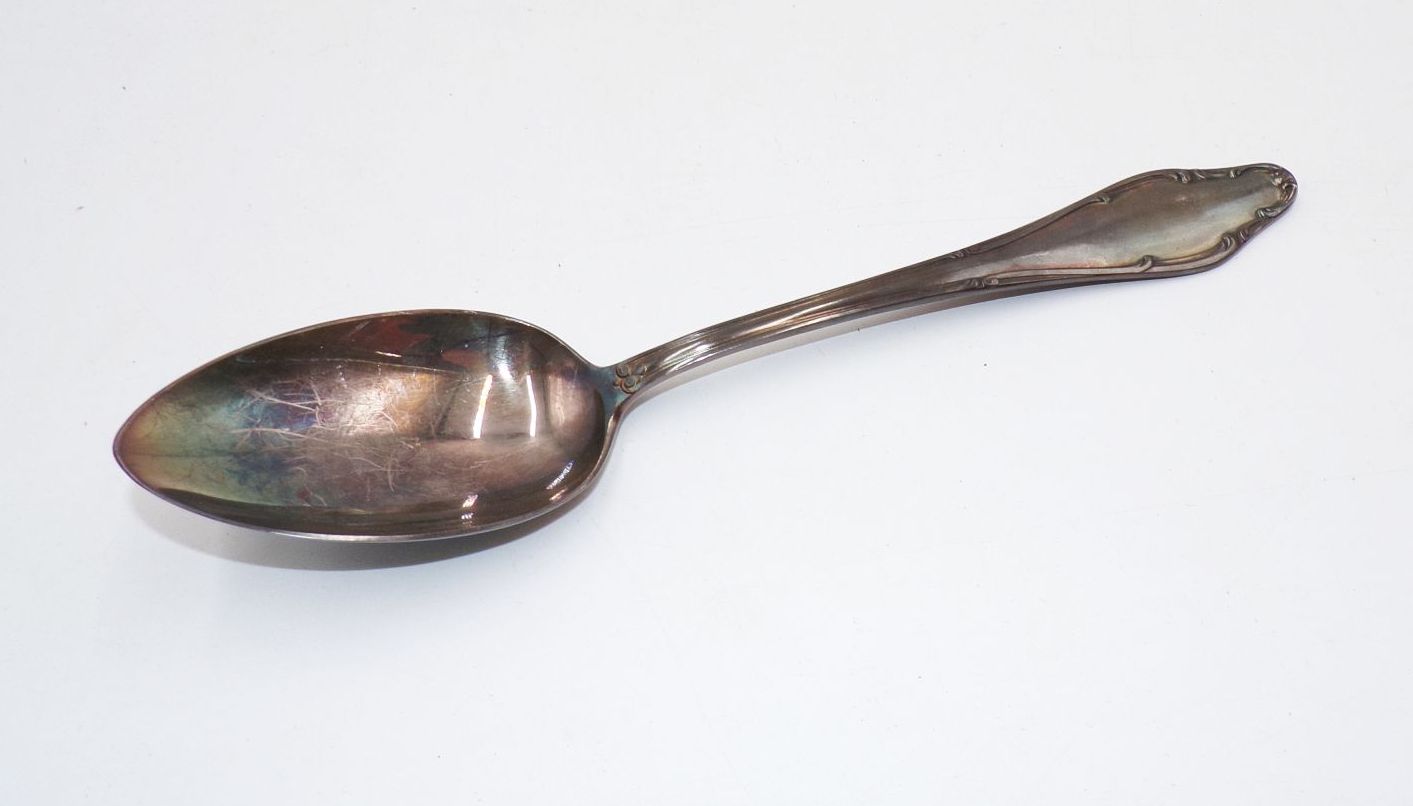 Alter ABS Löffel Salatlöffel Vorlegebesteck 26 cm 