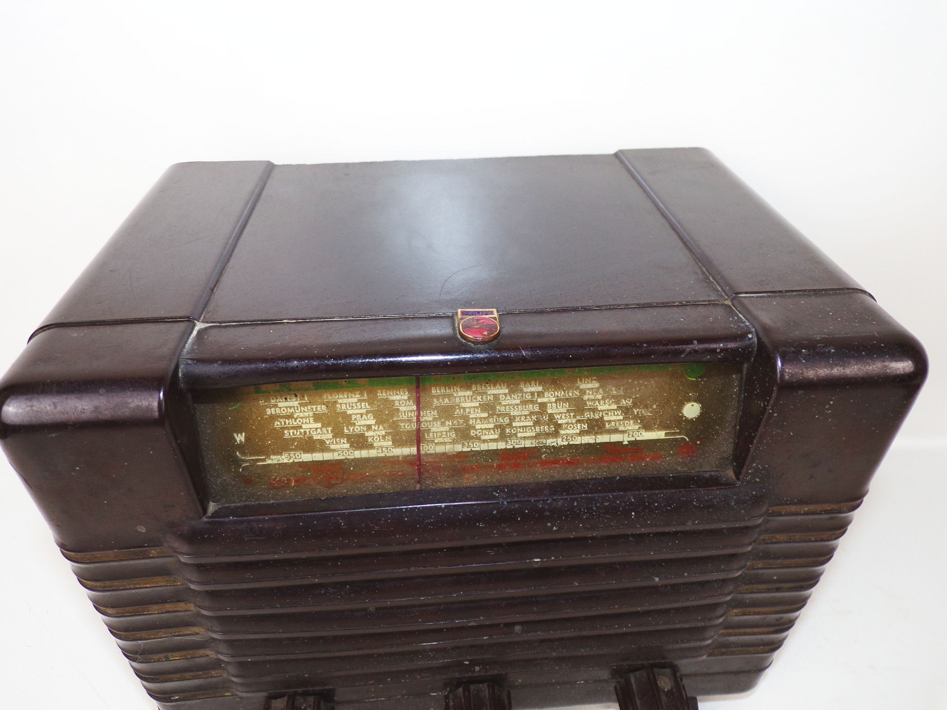 Altes Philips Bakelit Radio vintage