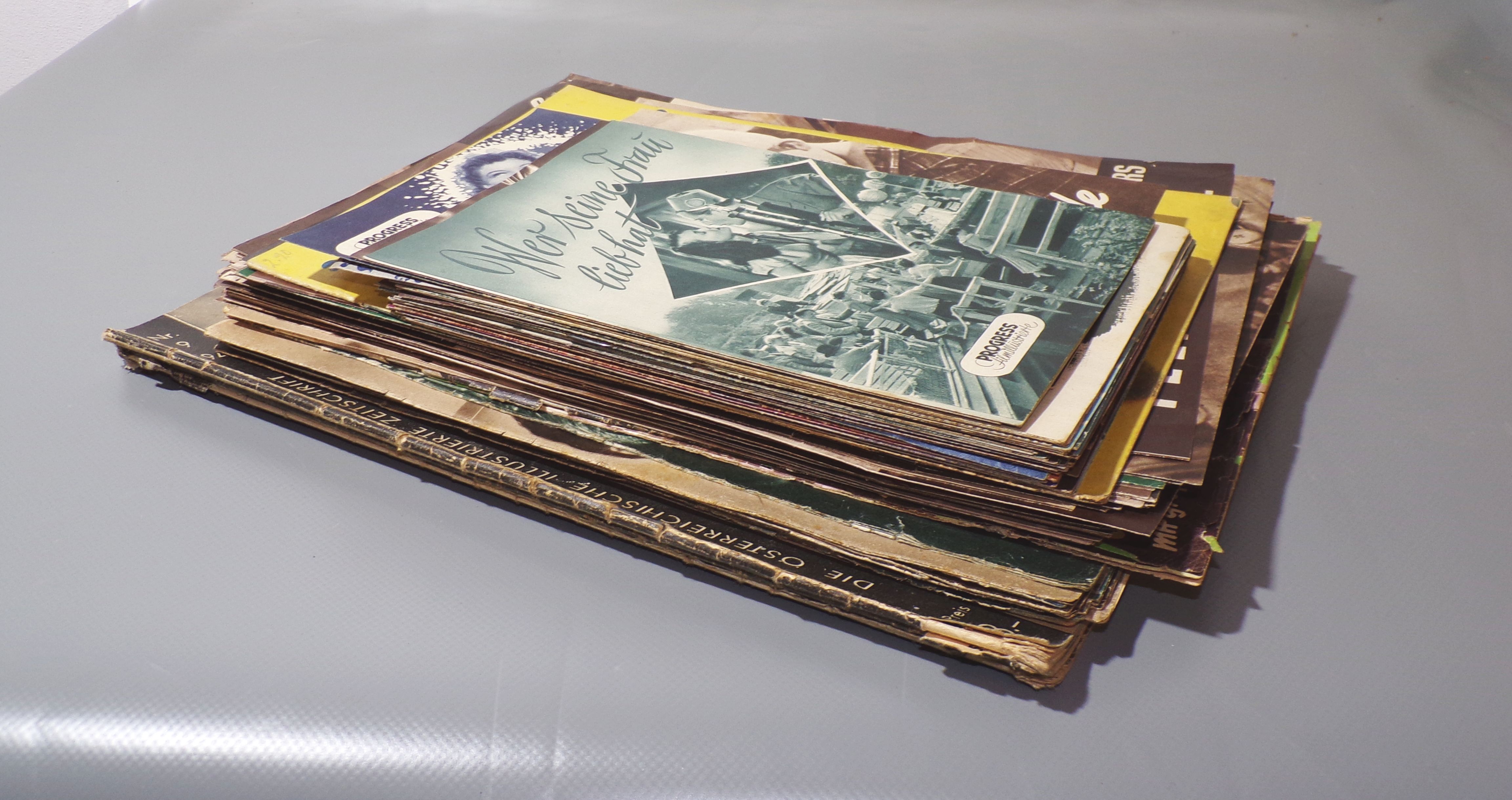 Filmprogramme Zeitschriften IFK Ufa Progress Konvolut 