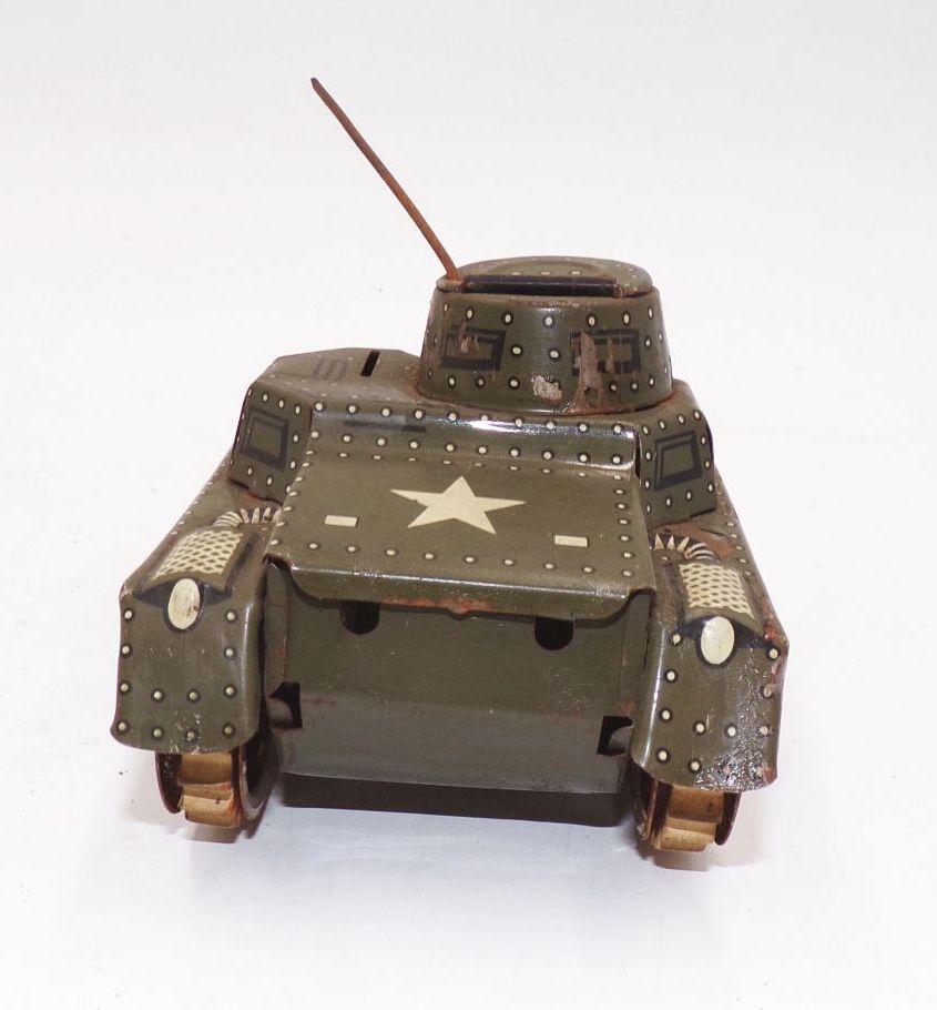 Alter Gama Panzer Blechspielzeug