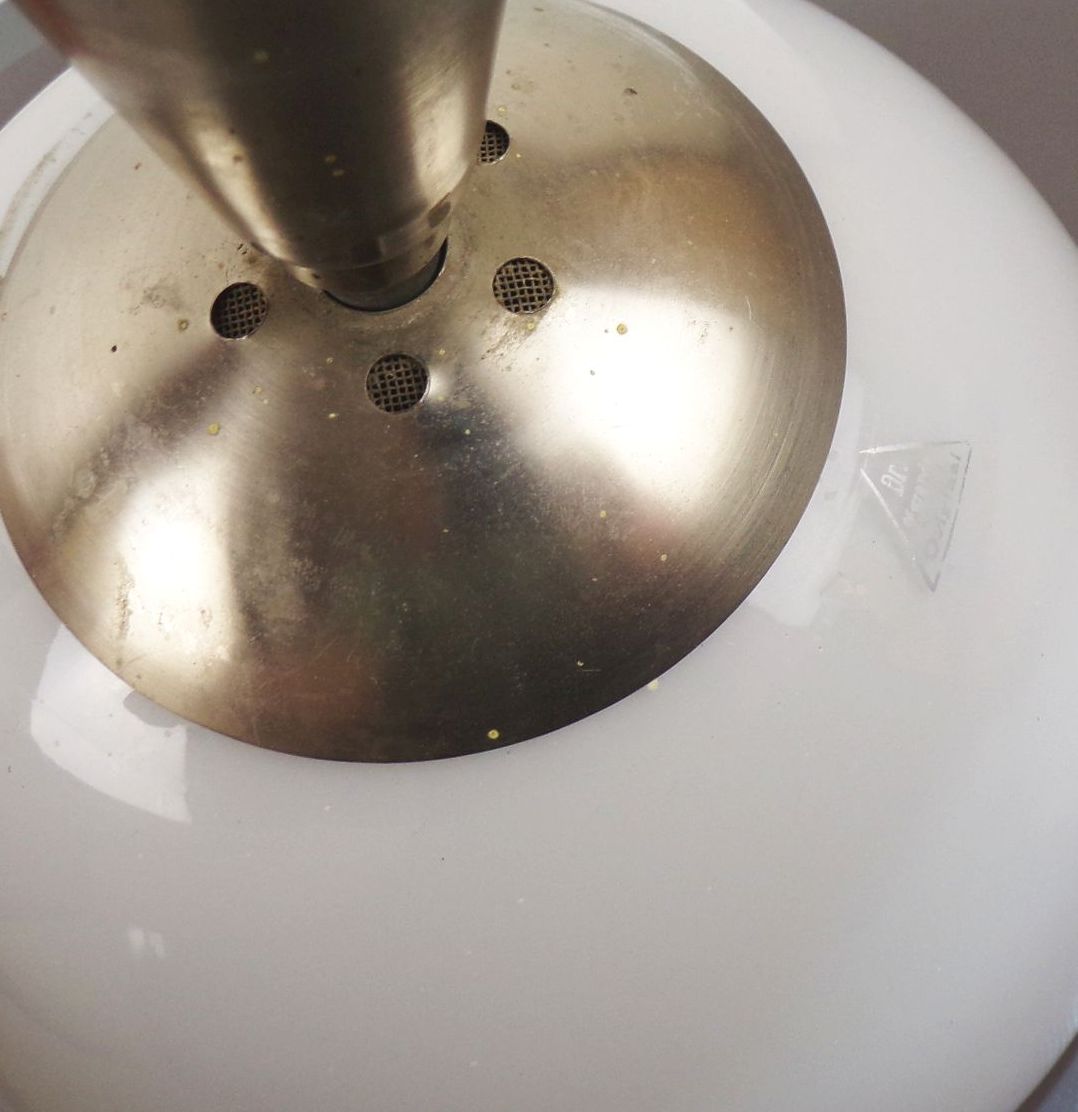 Dr Twerdy Original Bauhaus Deckenleuchte Art Deco Weiss E27 Lampe