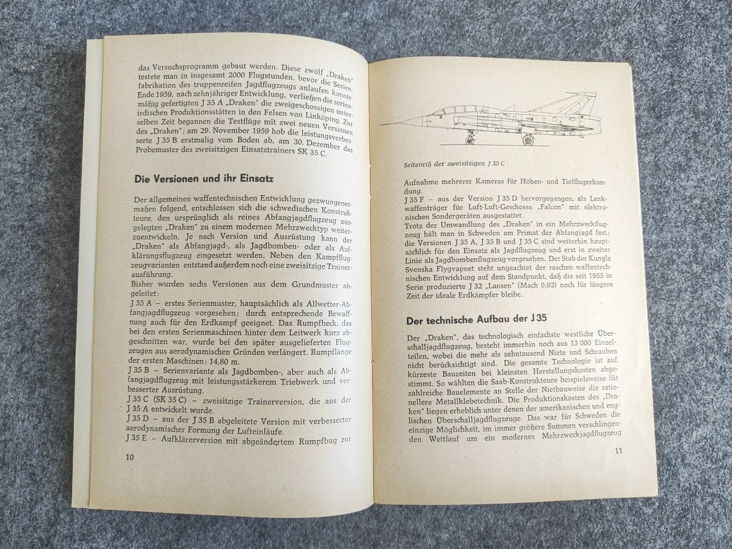 Saab J 35 Draken Illustrierte Reihe für den Typensammler mit Negativ