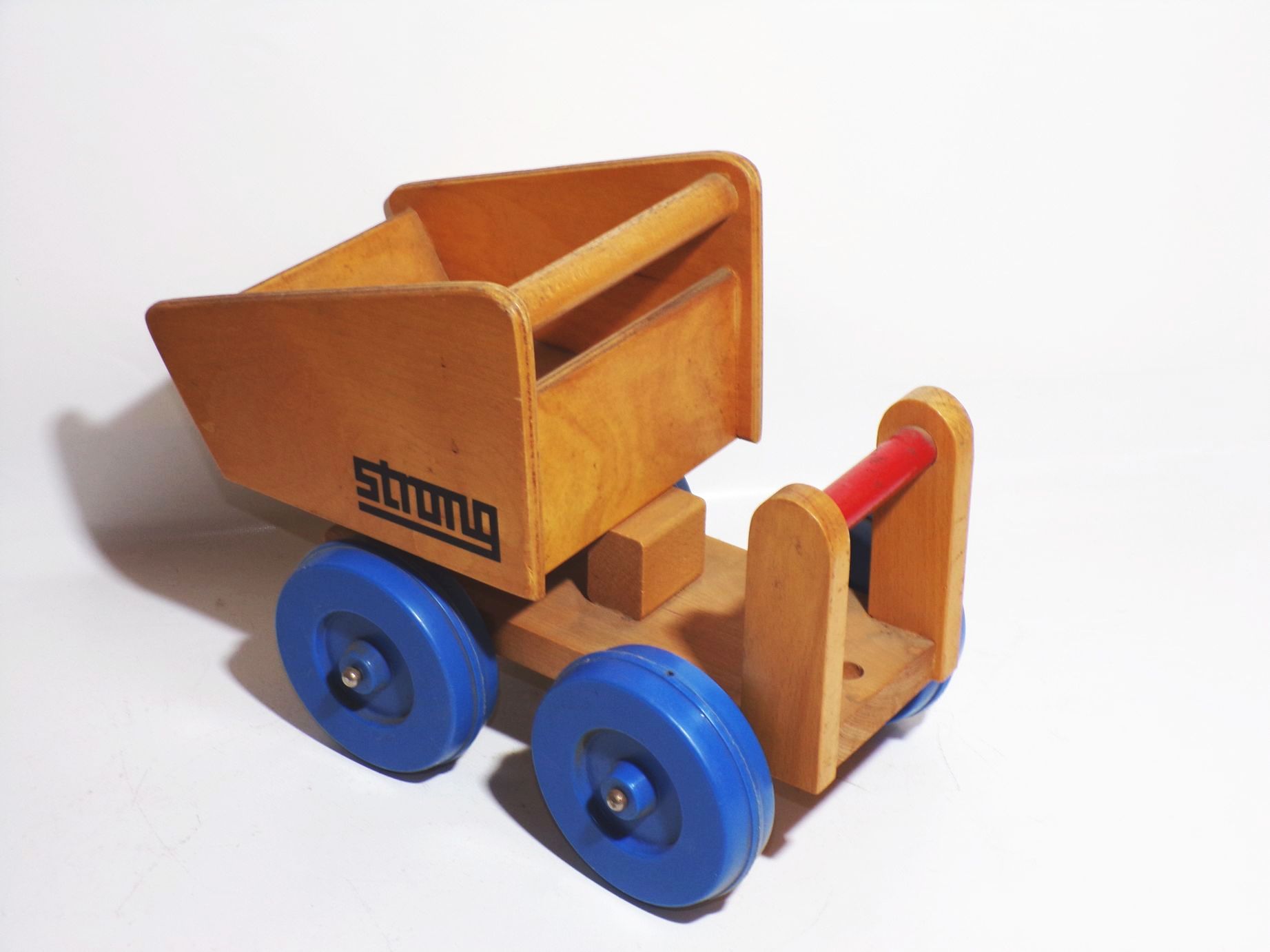 Anker Muldenkipper Strong Holzspielzeug DDR