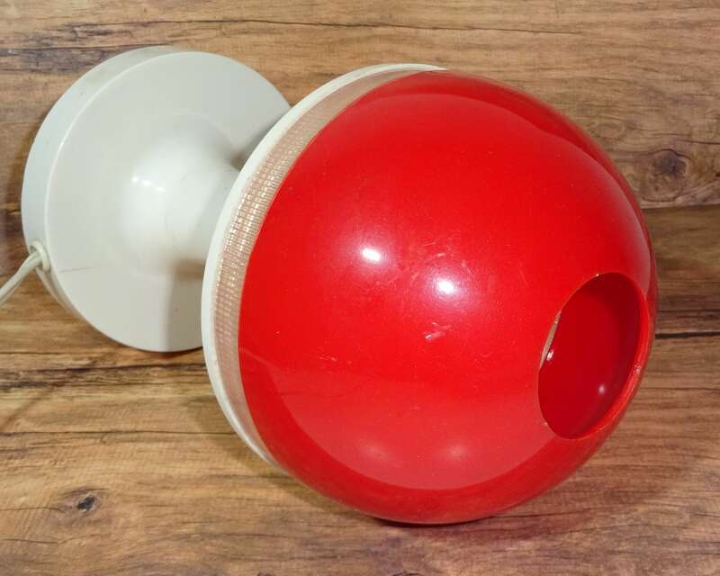 Vintage Pilzlampe Tischlampe Georgi Bockau 1970er Design Retro Lampe