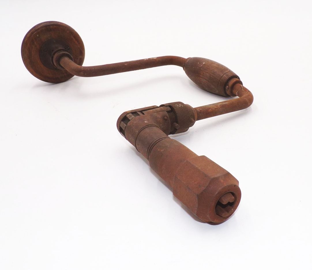 Alter Kurbelbohrer Handbohrer Antik Alter Kurbelbohrer Handbohrer Antik