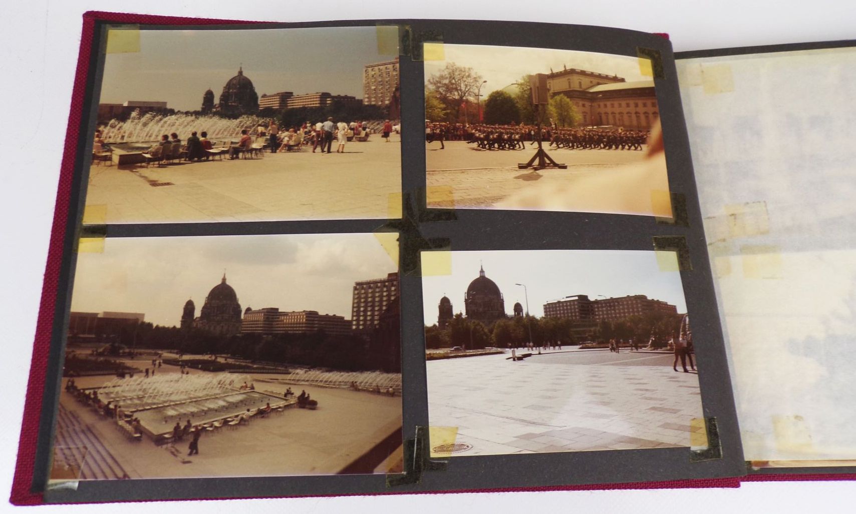 2 x Fotoalbum Ost Berlin DDR 1980er Vintage GDR Fotos