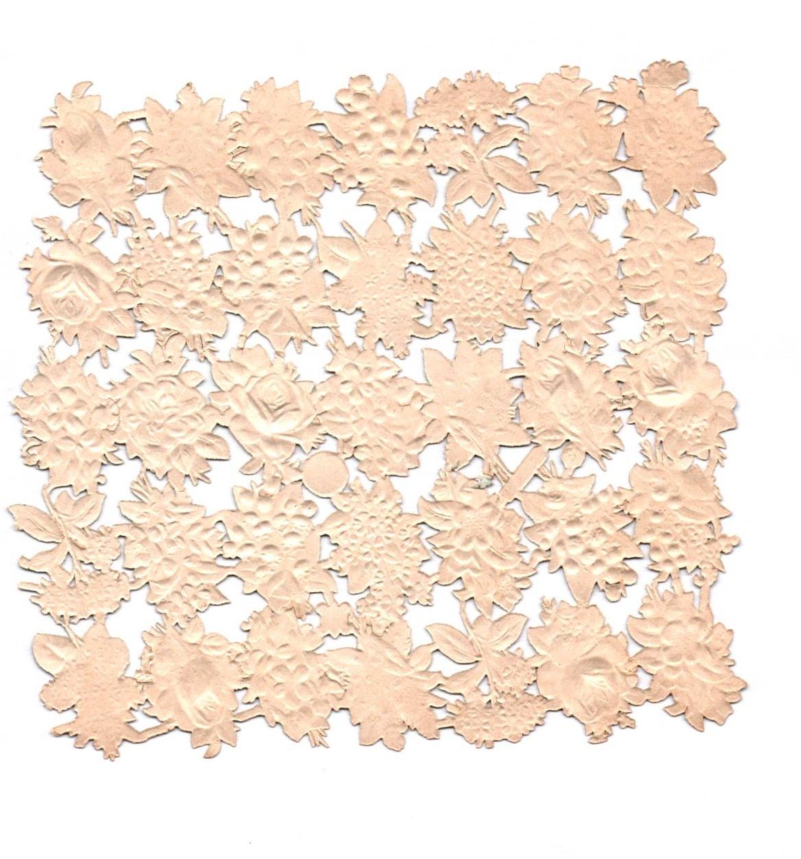 Alter Oblaten Bogen No 6995 Blumen Rosen