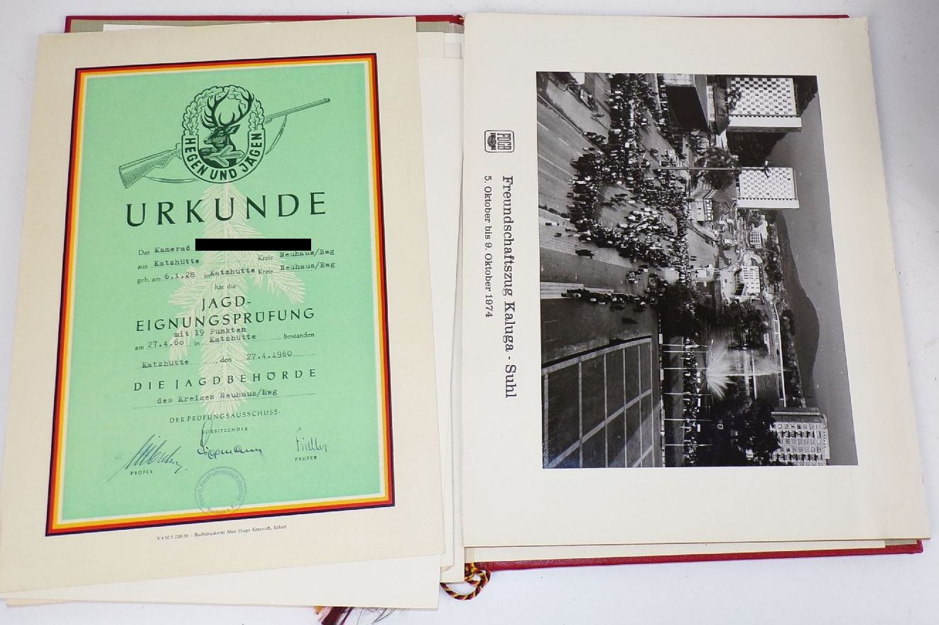 DDR Urkunden Nachlass 