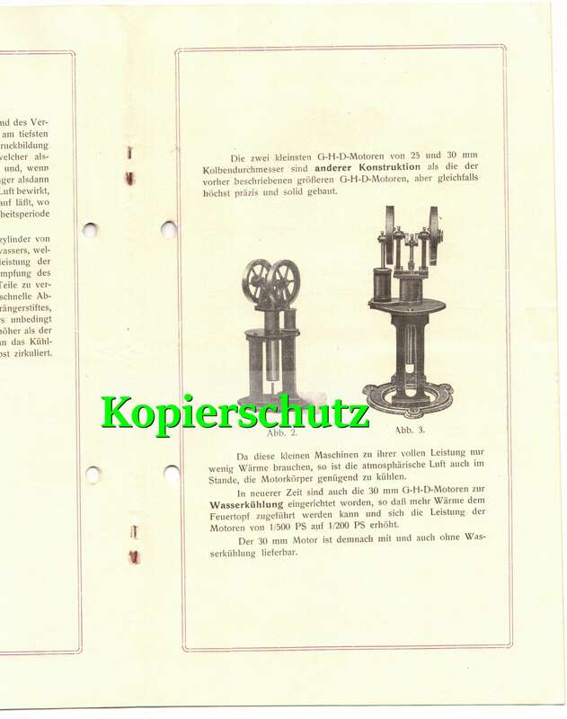 Konvolut Litho Rechnungen Prospekte Geb.Hoch & Dietel Niederplanitz Motoren Fabrik 1920