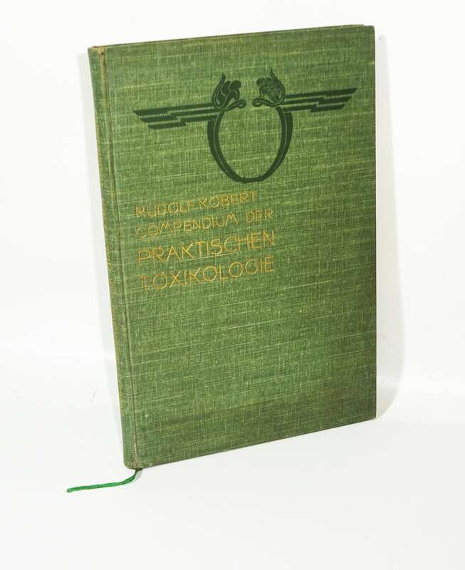 Compendium der praktischen Toxikologie 1894 Rudolf Kobert Arzt Medizin Apotheker