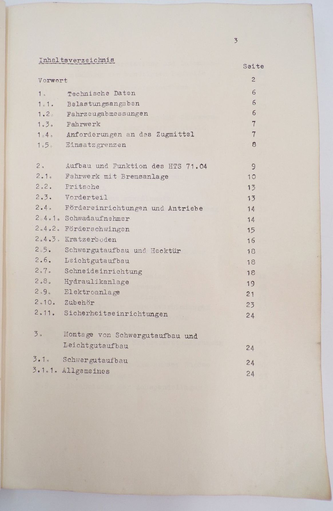 Bedienungsanleitung Ladewagen HTS 71 04 Anlagenbau Mihla Fotos Manuskript Bedienungsanleitung Ladewagen HTS 71 04 Anlagenbau Mihla Fotos Manuskript