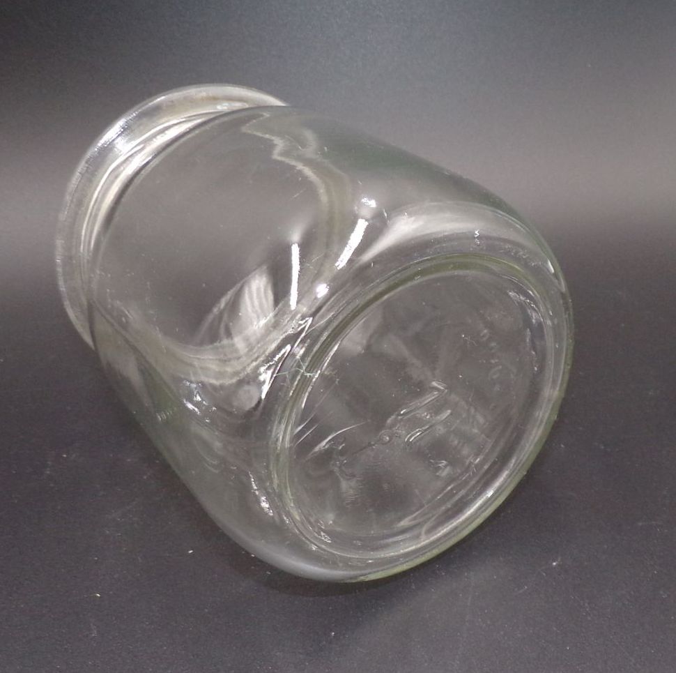 Altes Einmachglas Rillenglas Phönix Penzig Schlesien Vorratsglas