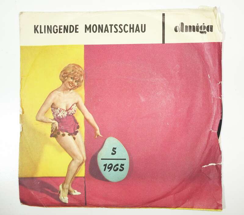 Klingende Monatsschau 5 Amiga Single DDR 1965 Schöbel Schumann