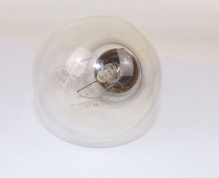 Tesla Glühlampe 60 Watt 220 bis 230 Volt klar E27 Leuchtmittel Beleuchtung Glühbirne