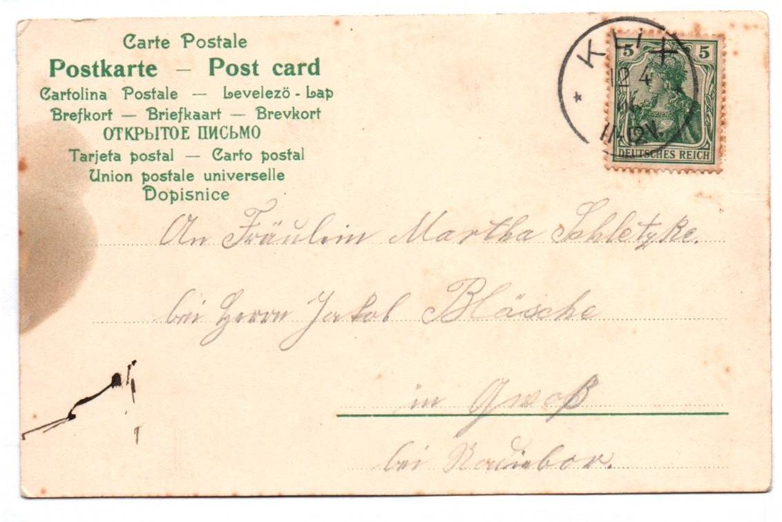 Litho Ak schlüpfende Küken Fröhliche Ostern 1904