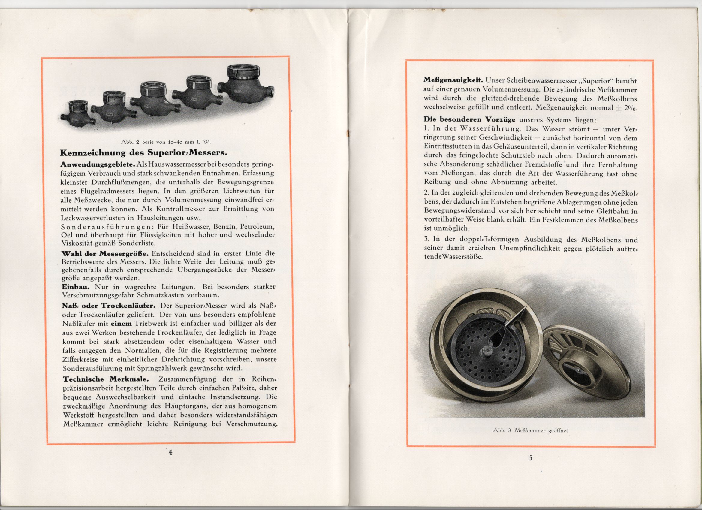 Reklame Wasserzähler Bopp Reuther Mannheim Waldhof um 1930 Reklame Wasserzähler Bopp Reuther Mannheim Waldhof um 1930