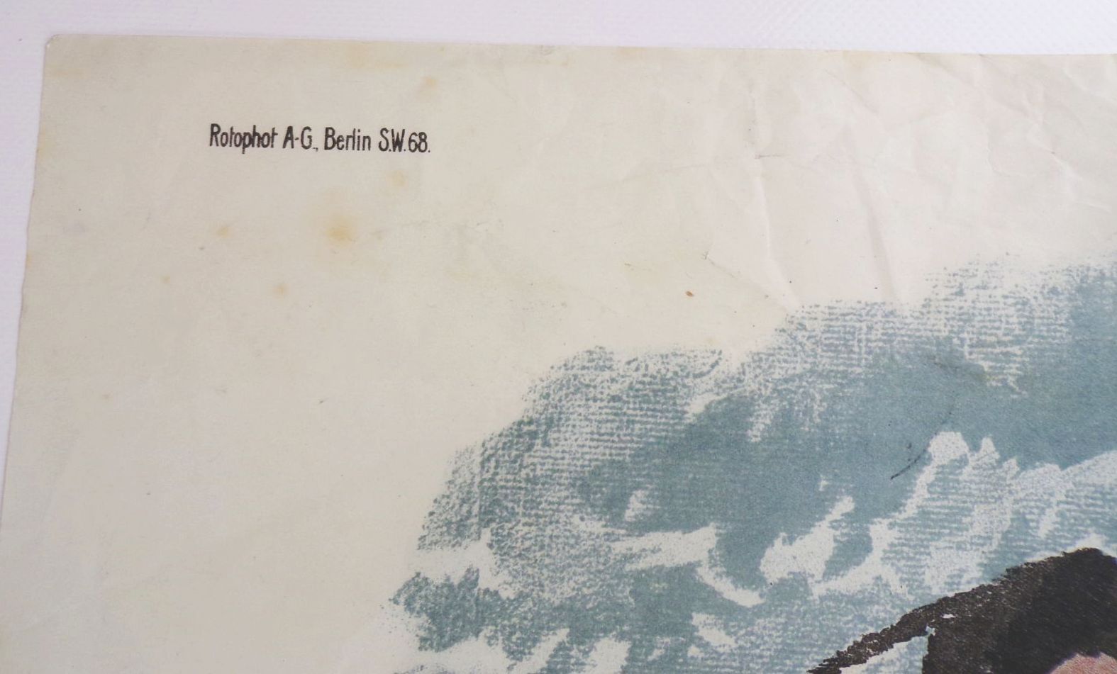 Altes Plakat Kolonial Kriegerspende Deutsch Südwest 1918 