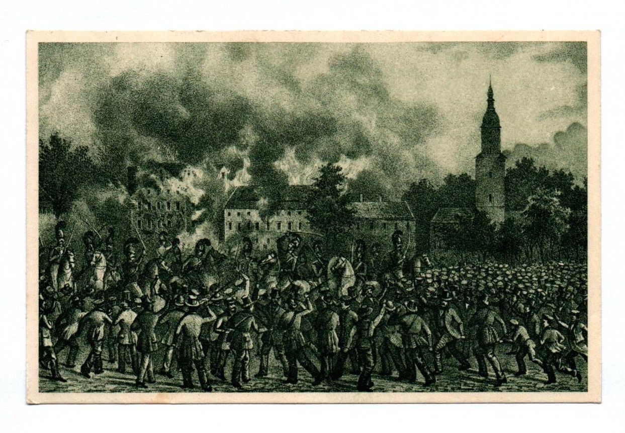 Brief 100 Jahre Revolution von 1848 Dresden SBZ 1948
