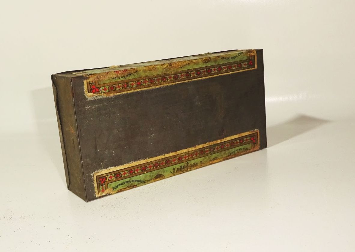 Uralte Blechdose Egyptian Cigarette Company Berlin Cairo Brussels 1900