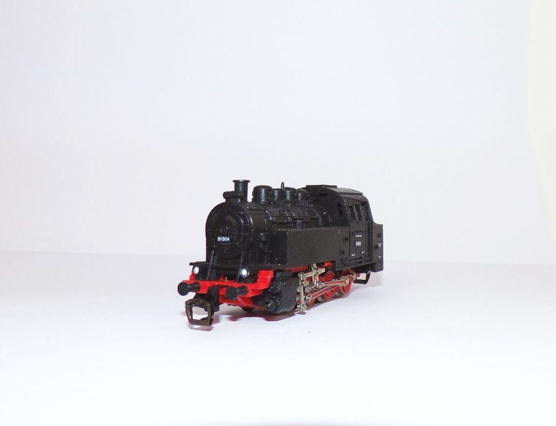 BTTB Dampflok BR81 Spur TT mit Verpackung und Papieren DDR