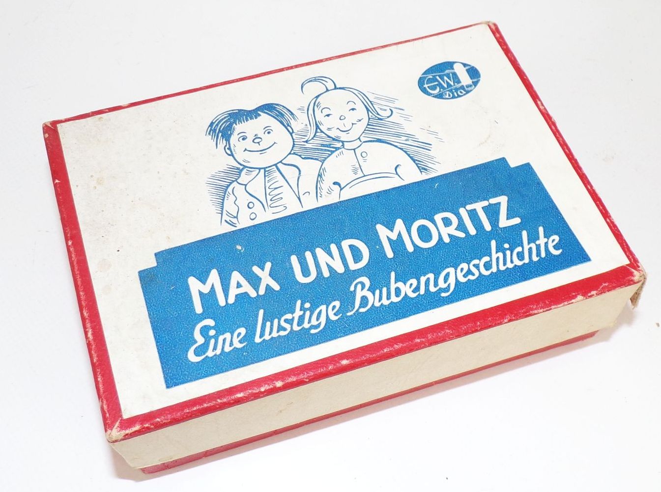 Rollfilm Box Max und Moritz Eine lustige Bubengeschichte E W Dia 6 Filme