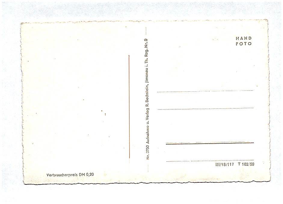 Ak Foto Altenfeld Thüringer Wald DDR Postkarte Ak Foto Altenfeld Thüringer Wald DDR Postkarte