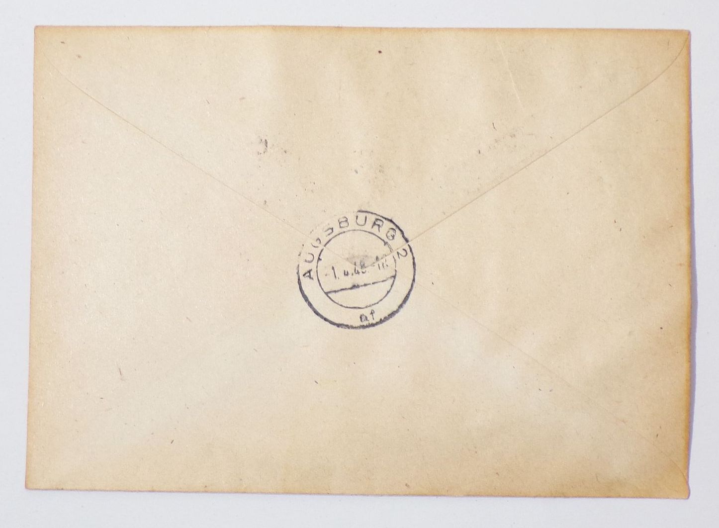 R Brief H Blatt 123 München Export Schau 