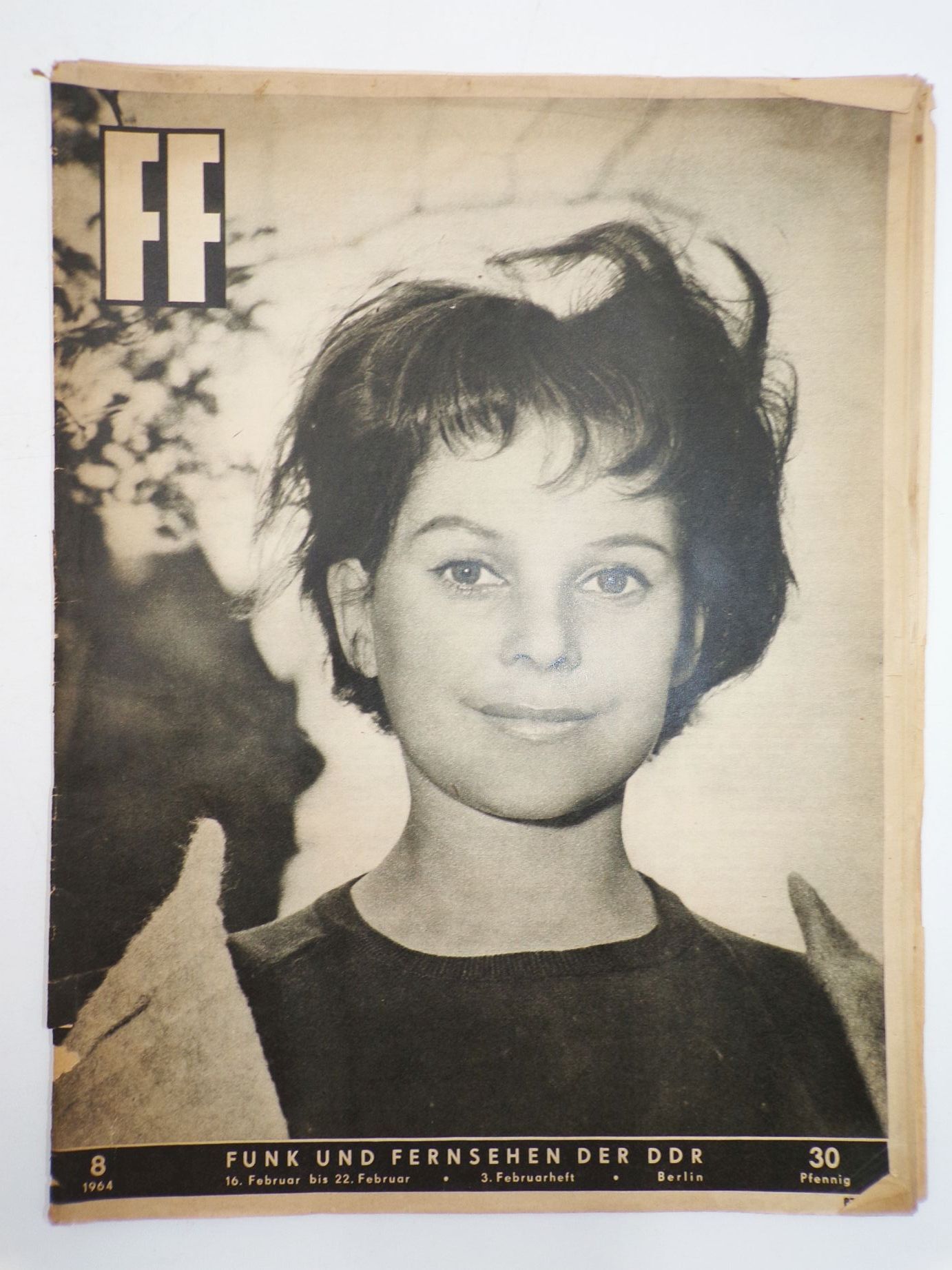 Alte Zeitung FF Zeitschrift Funk und Fernsehen der DDR 1964 Nummer 8