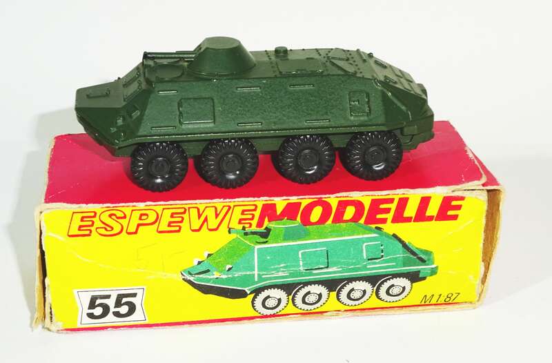 Espewe Zinkguß Modell 55 SPW 60PB Armee mit OVP ! 