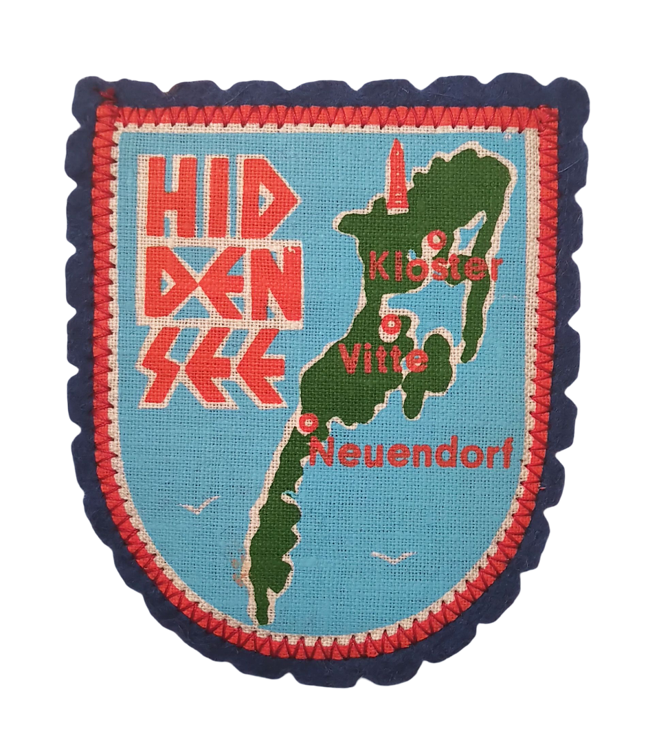 DDR Aufnäher Hiddensee Neuendorf Kloster Vitte patch DDR Aufnäher Hiddensee Neuendorf Kloster Vitte patch