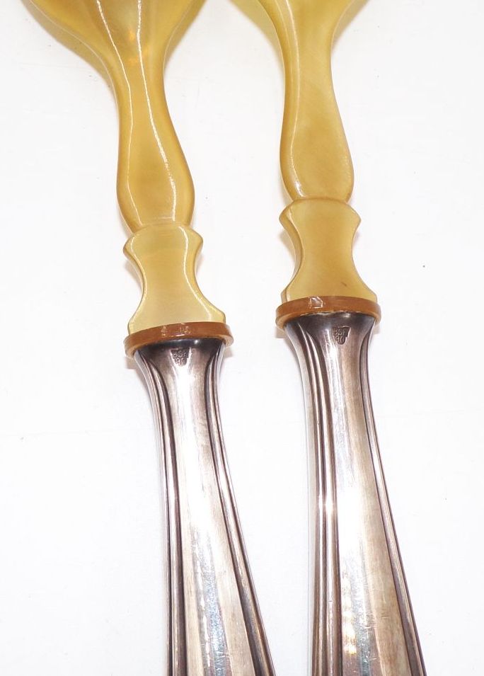 Alter BSP Salatbesteck Vorlegebesteck 2teilig 90er Silberauflage Alter BSP Salatbesteck Vorlegebesteck 2teilig 90er Silberauflage