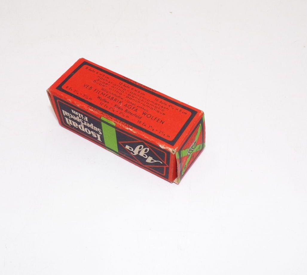 Alter Agfa Isopan Super Special Film Unbenutzt NOS 1957 Alter Agfa Isopan Super Special Film Unbenutzt NOS 1957
