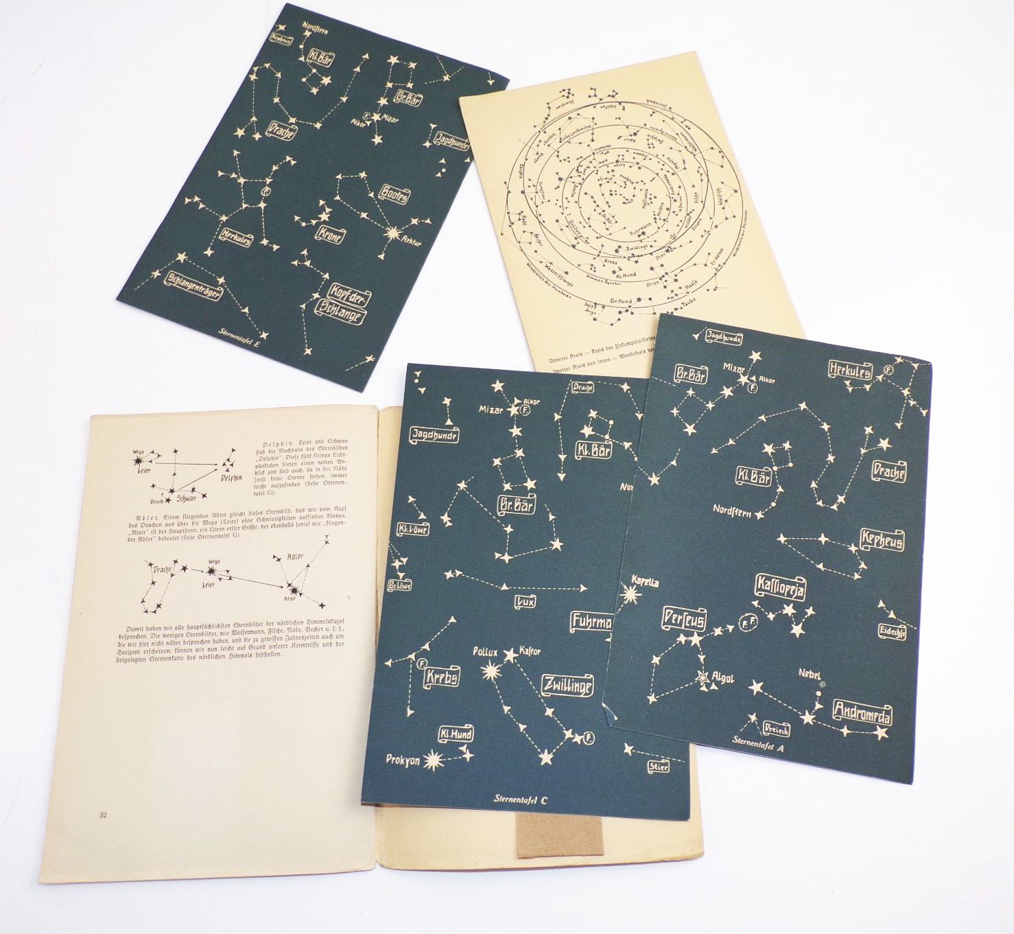 Das Sterngucker Büchlein Walther Blachetta um 1930 Sterne Astronomie