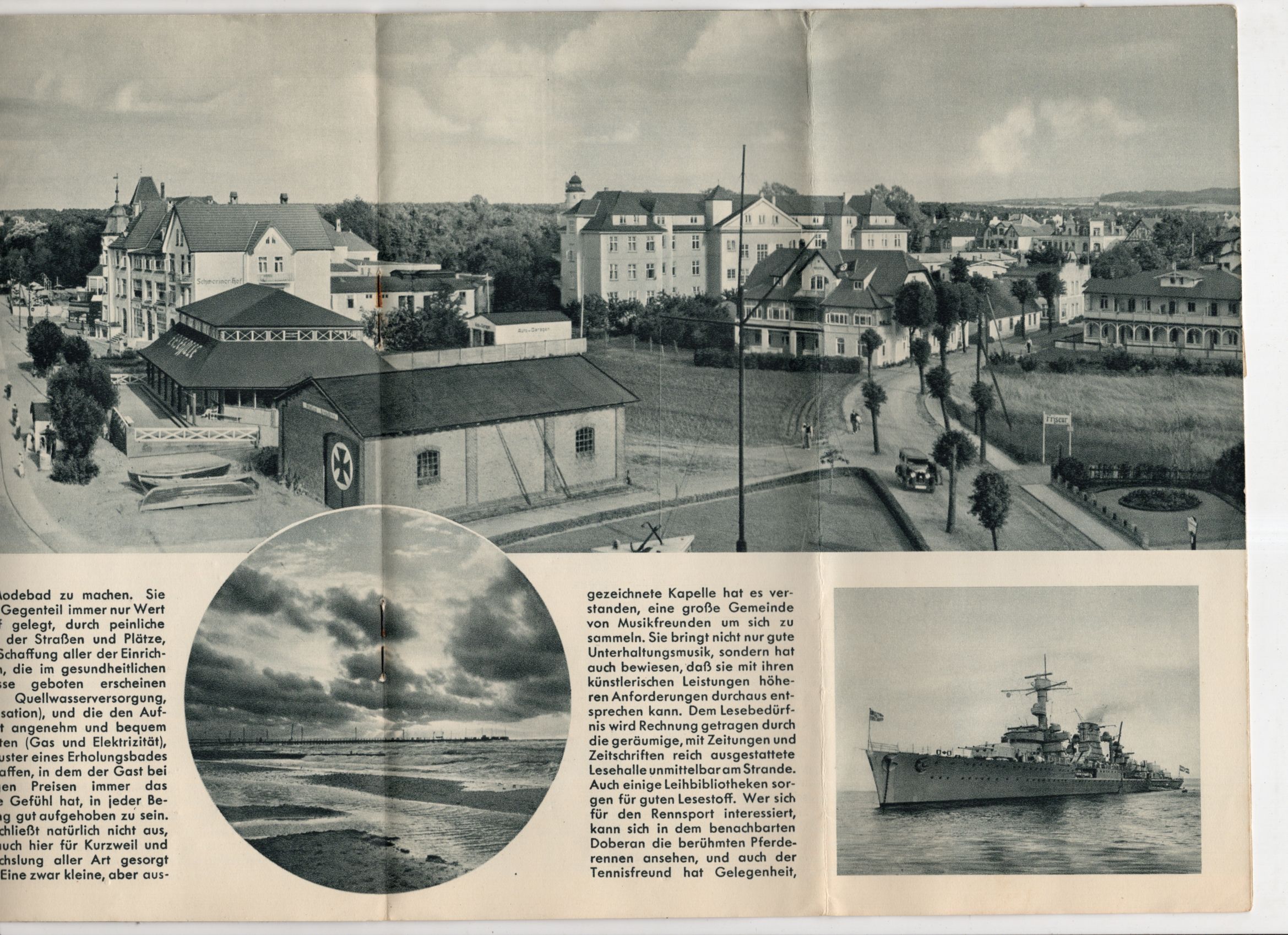 Altes Reiseprospekt Ostseebad Arendsee Mecklenburg 1936 Altes Reiseprospekt Ostseebad Arendsee Mecklenburg 1936