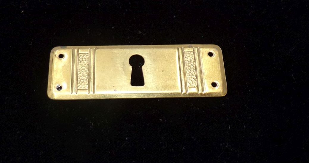 Alter Möbelschlag Schrank Beschlag Schlüsselloch Schublade
