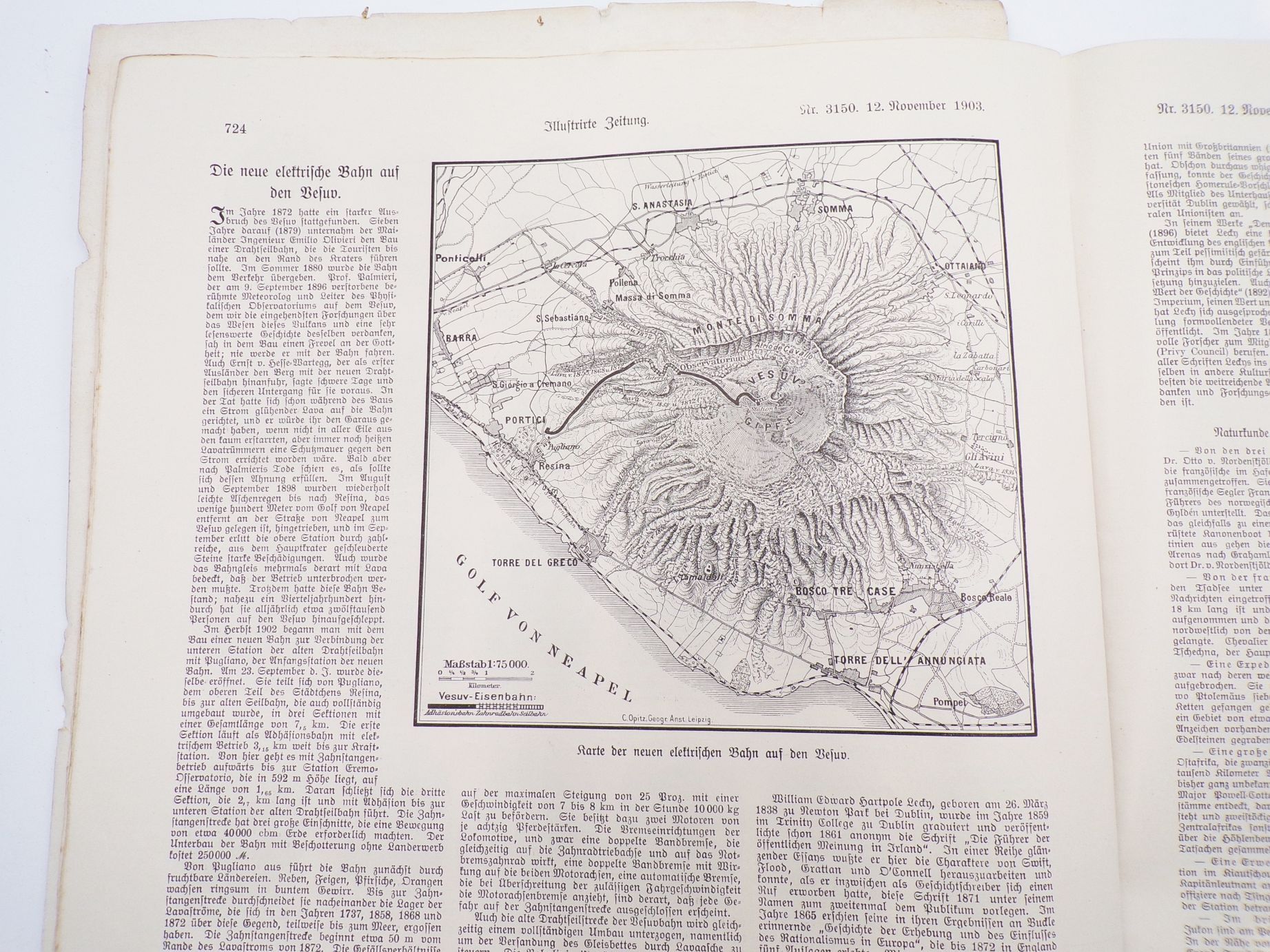 Illustrierte Zeitung 1899 und 1903 