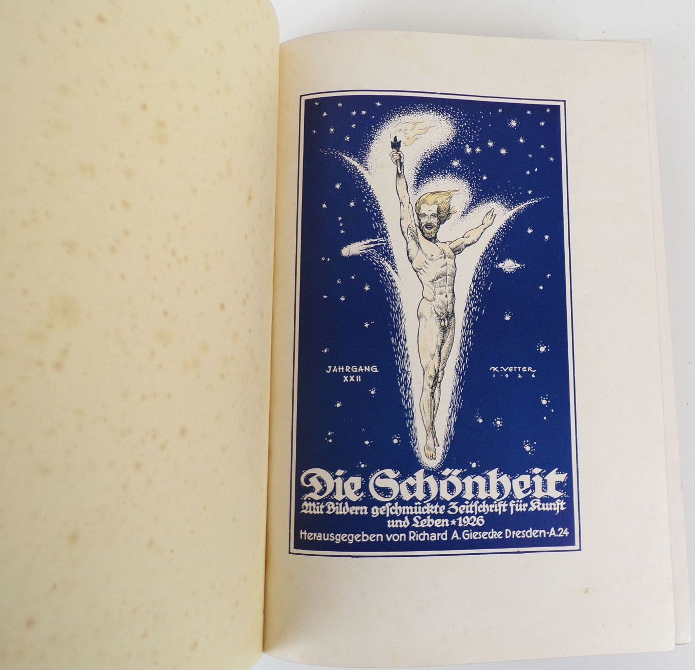 Die Schönheit 1926 gebundener Jahrgang Akt Nude Die Schönheit 1926 gebundener Jahrgang Akt Nude