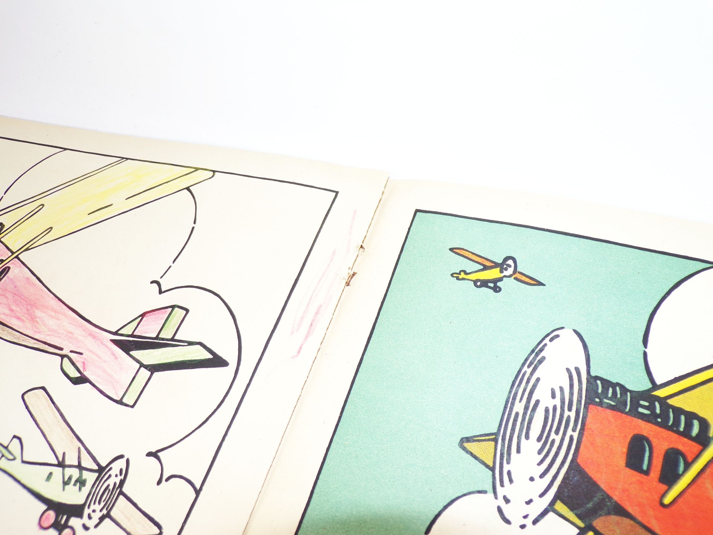 Spear Malbuch Mit Volldampf voraus 1930er 