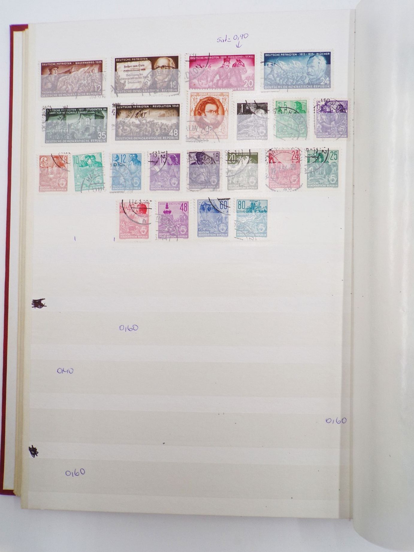 Briefmarkenalbum Alliierte Besatzung 1946 bis DDR 1971 Briefmarkenalbum Alliierte Besatzung 1946 bis DDR 1971