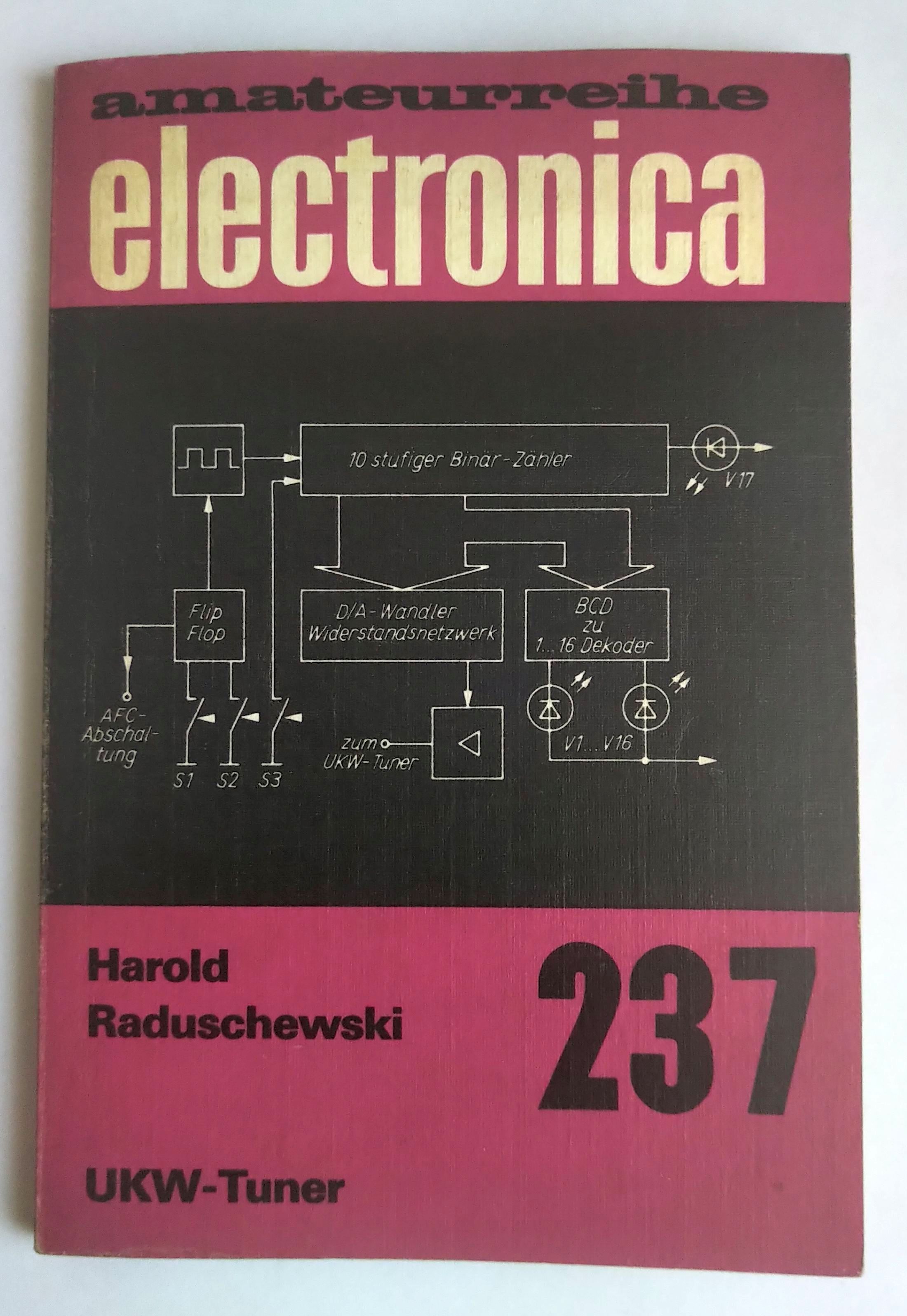 electronica amateurreihe 237 UKW-Tuner Lehrbuch