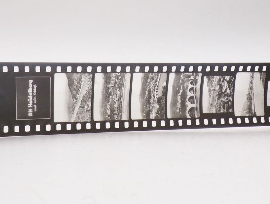 Vintage Diafilm Alt Heidelberg und sein Schloß Rollfilm movie Vintage Diafilm Alt Heidelberg und sein Schloß Rollfilm movie