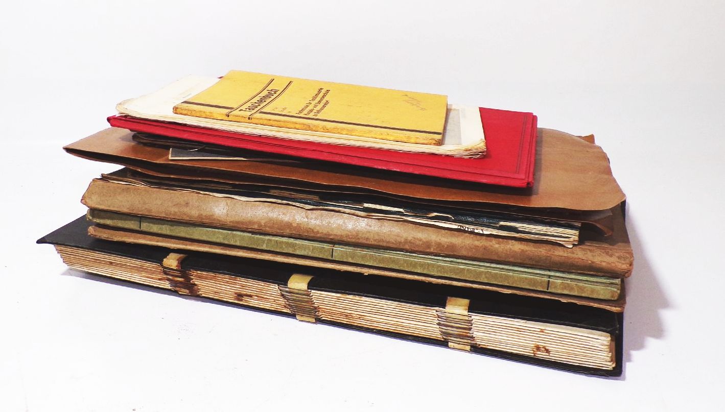 Konvolut Textilfacharbeiter Weber Ausbildung Hefter Hefte Bindungslehre