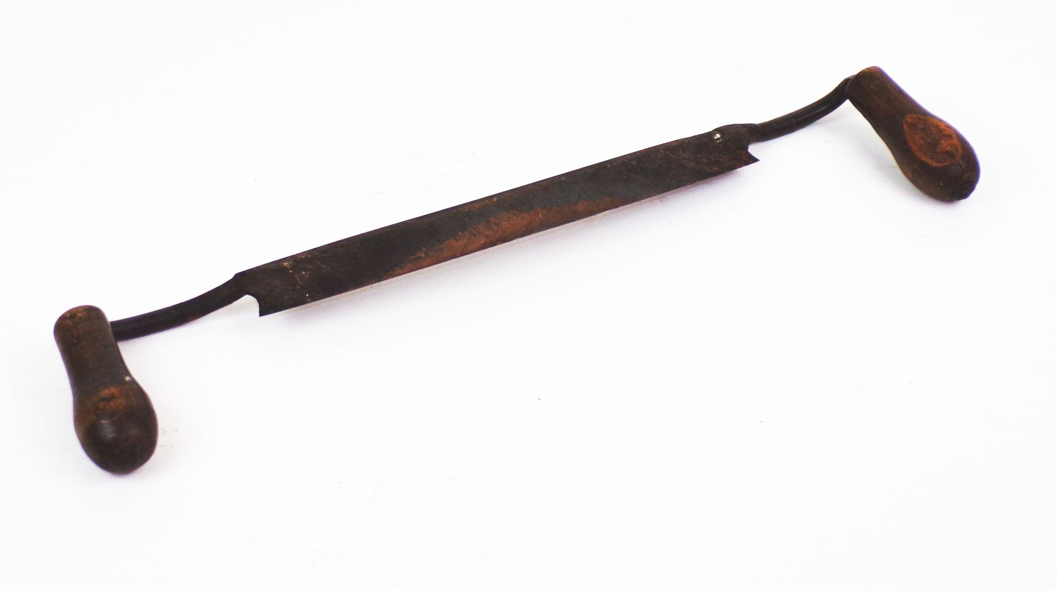 Altes Ziehmesser Schäleisen Zugmesser Werkzeug Schreiner Tischler 