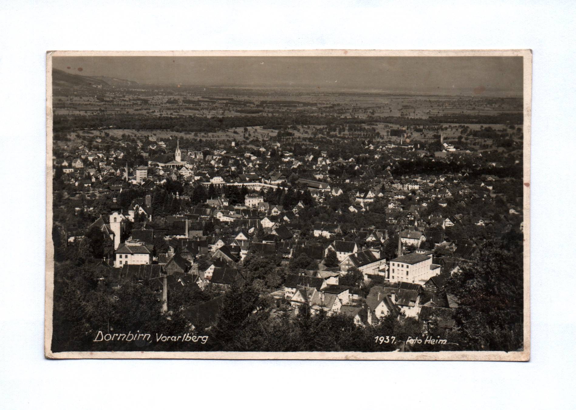 Ak Dornbirn Vorarlberg 1944 Feldpost