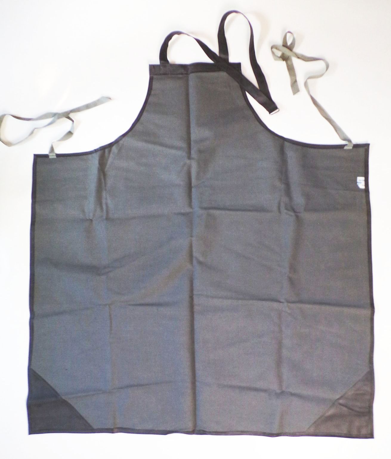 Alte Arbeitsschürze Arbeitsschutz Grau DDR Vintage Schürze Alte Arbeitsschürze Arbeitsschutz Grau DDR Vintage Schürze