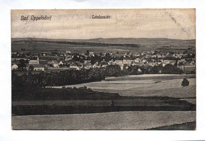 Ak Bad Oppelsdorf Totalansicht 1913